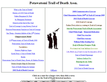 Tablet Screenshot of potawatomi-tda.org